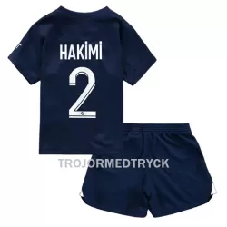 Paris Saint-Germain Hakimi 2 Fotbollströja Barn Hemma 22/23 Paris Saint-Germain Hakimi 2 Fotbollströja Barn Hemma 22/23