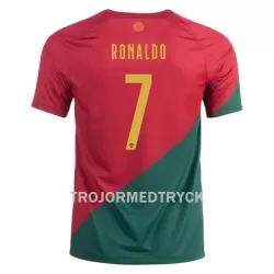 Portugal Ronaldo 7 VM 2022 Fotbollströja Hemma Portugal Ronaldo 7 VM 2022 Fotbollströja Hemma