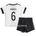 Tyskland Kimmich 6 VM 2022 Fotbollströja Barn Hemma