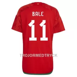 Wales Bale 11 VM 2022 Fotbollströja Hemma Wales Bale 11 VM 2022 Fotbollströja Hemma