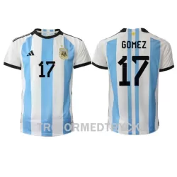 Argentina Alejandro Gomez 17 VM 2022 Fotbollströja Hemma Argentina Alejandro Gomez 17 VM 2022 Fotbollströja Hemma