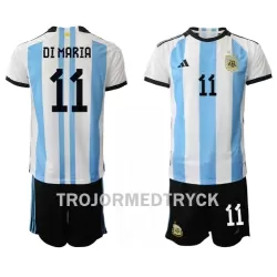 Argentina Angel Di Maria 11 VM 2022 Fotbollströja Barn Hemma Argentina Angel Di Maria 11 VM 2022 Fotbollströja Barn Hemma