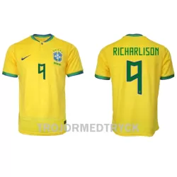 Brasilien Richarlison 9 VM 2022 Fotbollströja Hemma Brasilien Richarlison 9 VM 2022 Fotbollströja Hemma
