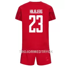 Danmark Pierre-Emile Hojbjerg 23 VM 2022 Fotbollströja Barn Hemma Danmark Pierre-Emile Hojbjerg 23 VM 2022 Fotbollströja Barn Hemma