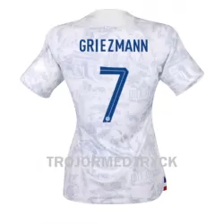Frankrike Antoine Griezmann 7 VM 2022 Fotbollströja Dam Borta Frankrike Antoine Griezmann 7 VM 2022 Fotbollströja Dam Borta
