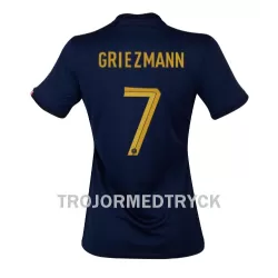 Frankrike Antoine Griezmann 7 VM 2022 Fotbollströja Dam Hemma Frankrike Antoine Griezmann 7 VM 2022 Fotbollströja Dam Hemma