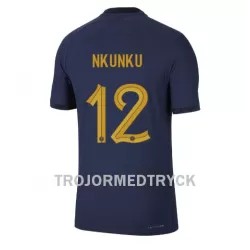 Frankrike Christopher Nkunku 12 VM 2022 Fotbollströja Hemma Frankrike Christopher Nkunku 12 VM 2022 Fotbollströja Hemma