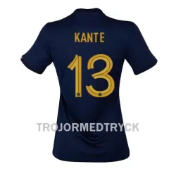 Frankrike Kante 13 VM 2022 Fotbollströja Dam Hemma Frankrike Kante 13 VM 2022 Fotbollströja Dam Hemma