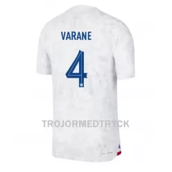 Frankrike Raphael Varane 4 VM 2022 Fotbollströja Borta Frankrike Raphael Varane 4 VM 2022 Fotbollströja Borta