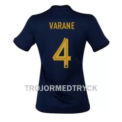 Frankrike Raphael Varane 4 VM 2022 Fotbollströja Dam Hemma Frankrike Raphael Varane 4 VM 2022 Fotbollströja Dam Hemma