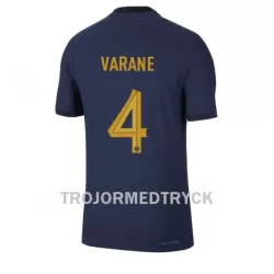 Frankrike Raphael Varane 4 VM 2022 Fotbollströja Hemma Frankrike Raphael Varane 4 VM 2022 Fotbollströja Hemma