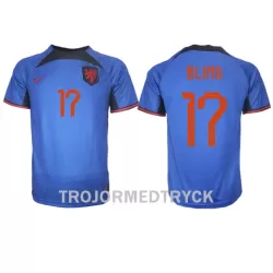 Holland Daley Blind 17 VM 2022 Fotbollströja Borta Holland Daley Blind 17 VM 2022 Fotbollströja Borta