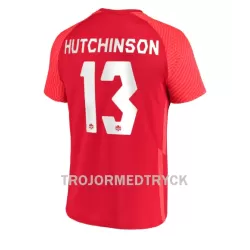 Kanada Atiba Hutchinson 13 VM 2022 Fotbollströja Hemma Kanada Atiba Hutchinson 13 VM 2022 Fotbollströja Hemma