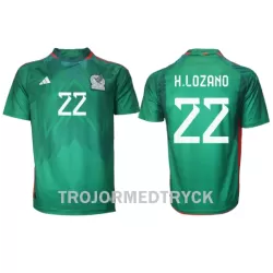 Mexiko Hirving Lozano 22 VM 2022 Fotbollströja Hemma Mexiko Hirving Lozano 22 VM 2022 Fotbollströja Hemma