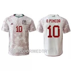 Mexiko Orbelin Pineda 10 VM 2022 Fotbollströja Borta Mexiko Orbelin Pineda 10 VM 2022 Fotbollströja Borta