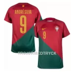 Portugal Andre Silva 9 VM 2022 Fotbollströja Hemma