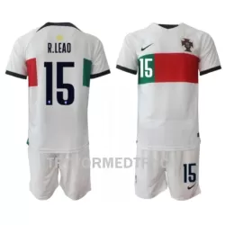 Portugal Rafael Leao 15 VM 2022 Fotbollströja Barn Borta Portugal Rafael Leao 15 VM 2022 Fotbollströja Barn Borta