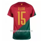 Portugal Rafael Leao 15 VM 2022 Fotbollströja Hemma
