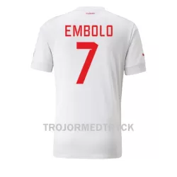 Schweiz Breel Embolo 7 VM 2022 Fotbollströja Borta Schweiz Breel Embolo 7 VM 2022 Fotbollströja Borta