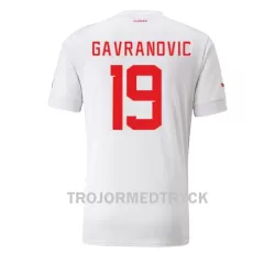 Schweiz Mario Gavranovic 19 VM 2022 Fotbollströja Borta Schweiz Mario Gavranovic 19 VM 2022 Fotbollströja Borta
