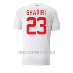 Schweiz Xherdan Shaqiri 23 VM 2022 Fotbollströja Borta Schweiz Xherdan Shaqiri 23 VM 2022 Fotbollströja Borta