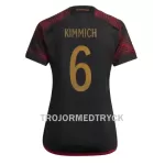 Tyskland Joshua Kimmich 6 VM 2022 Fotbollströja Dam Borta