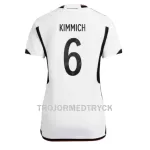 Tyskland Joshua Kimmich 6 VM 2022 Fotbollströja Dam Hemma