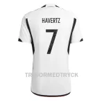 Tyskland Kai Havertz 7 VM 2022 Fotbollströja Hemma