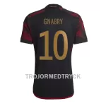 Tyskland Serge Gnabry 10 VM 2022 Fotbollströja Borta