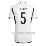 Tyskland Thilo Kehrer 5 VM 2022 Fotbollströja Hemma