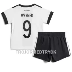 Tyskland Timo Werner 9 VM 2022 Fotbollströja Barn Hemma Tyskland Timo Werner 9 VM 2022 Fotbollströja Barn Hemma
