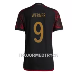 Tyskland Timo Werner 9 VM 2022 Fotbollströja Borta Tyskland Timo Werner 9 VM 2022 Fotbollströja Borta