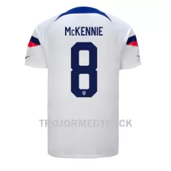 USA Weston McKennie 8 VM 2022 Fotbollströja Hemma USA Weston McKennie 8 VM 2022 Fotbollströja Hemma