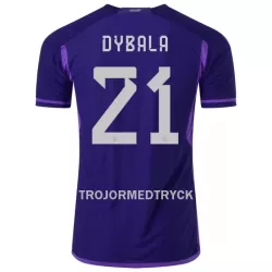 Argentina DYBALA 21 VM 2022 Fotbollströja Borta Argentina DYBALA 21 VM 2022 Fotbollströja Borta