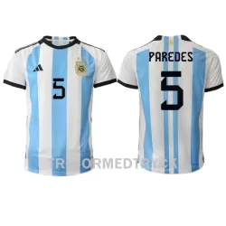 Argentina Leandro Paredes 5 VM 2022 Fotbollströja Hemma Argentina Leandro Paredes 5 VM 2022 Fotbollströja Hemma