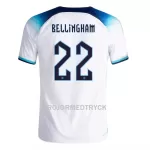 England BELLINGHAM 22 VM 2022 Fotbollströja Hemma