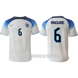 England Harry Maguire 6 VM 2022 Fotbollströja Hemma England Harry Maguire 6 VM 2022 Fotbollströja Hemma