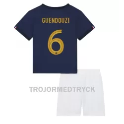 Frankrike Matteo Guendouzi 6 VM 2022 Fotbollströja Barn Hemma Frankrike Matteo Guendouzi 6 VM 2022 Fotbollströja Barn Hemma