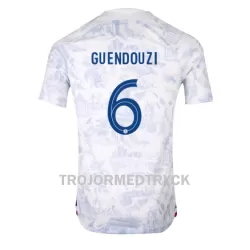 Frankrike Matteo Guendouzi 6 VM 2022 Fotbollströja Borta Frankrike Matteo Guendouzi 6 VM 2022 Fotbollströja Borta