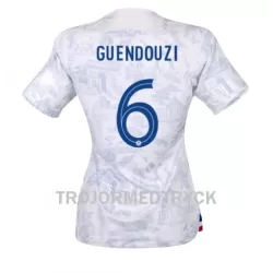 Frankrike Matteo Guendouzi 6 VM 2022 Fotbollströja Dam Borta Frankrike Matteo Guendouzi 6 VM 2022 Fotbollströja Dam Borta