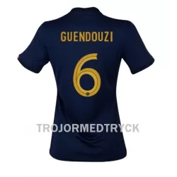 Frankrike Matteo Guendouzi 6 VM 2022 Fotbollströja Dam Hemma Frankrike Matteo Guendouzi 6 VM 2022 Fotbollströja Dam Hemma