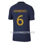 Frankrike Matteo Guendouzi 6 VM 2022 Fotbollströja Hemma