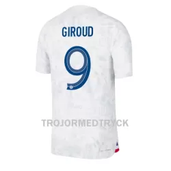 Frankrike Olivier Giroud 9 VM 2022 Fotbollströja Borta Frankrike Olivier Giroud 9 VM 2022 Fotbollströja Borta