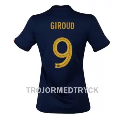 Frankrike Olivier Giroud 9 VM 2022 Fotbollströja Dam Hemma Frankrike Olivier Giroud 9 VM 2022 Fotbollströja Dam Hemma