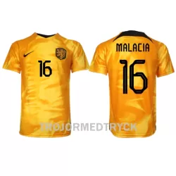 Holland Tyrell Malacia 16 VM 2022 Fotbollströja Hemma Holland Tyrell Malacia 16 VM 2022 Fotbollströja Hemma