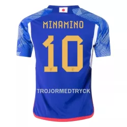 Japan MINAMINO 10 VM 2022 Fotbollströja Hemma Japan MINAMINO 10 VM 2022 Fotbollströja Hemma