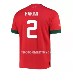 Marocko HAKIMI 2 VM 2022 Fotbollströja Hemma Marocko HAKIMI 2 VM 2022 Fotbollströja Hemma