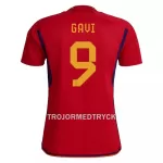 Spanien GAVI 9 VM 2022 Fotbollströja Dam Hemma