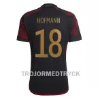 Tyskland Jonas Hofmann 18 VM 2022 Fotbollströja Borta
