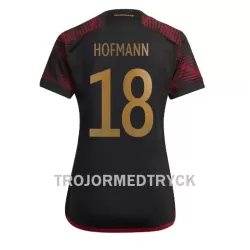 Tyskland Jonas Hofmann 18 VM 2022 Fotbollströja Dam Borta Tyskland Jonas Hofmann 18 VM 2022 Fotbollströja Dam Borta